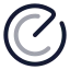 Radar icon with twotone rounded style