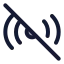 Radiooff icon with duotone standard style