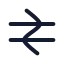 Railsymbol icon with stroke rounded style