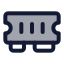 Rammemory icon with duotone standard style