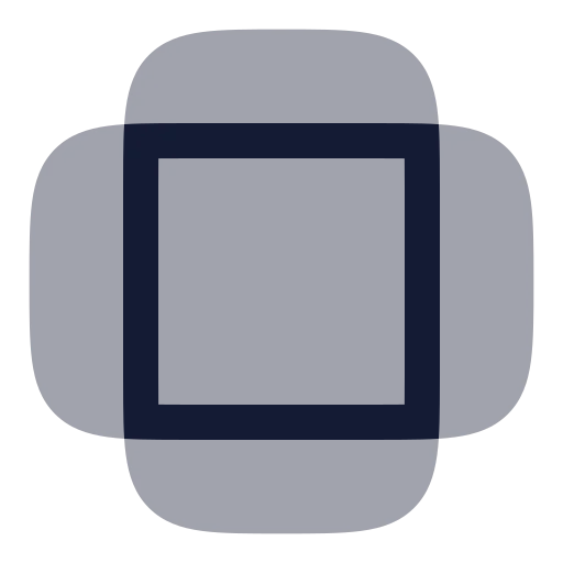 Ratio Icon in Bulk Rounded style