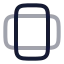 Ratio icon with twotone rounded style