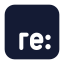 Re icon with solid standard style