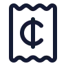 Receipt Cent icon preview