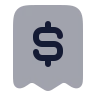 Receipt Dollar icon preview