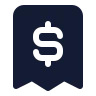 Receipt Dollar icon preview