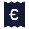 Receipt Euro icon preview