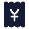 Receipt Japanese Yen icon preview