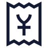 Receipt Japanese Yen icon preview