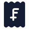 Receipt Swiss Franc icon preview