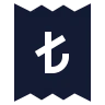 Receipt Turkish Lira icon preview