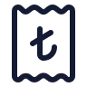 Receipt Turkish Lira icon preview