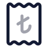 Receipt Turkish Lira icon preview