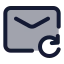 Recoverymail icon with duotone standard style