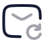 Recoverymail icon with twotone rounded style