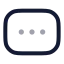 Rectangleellipsis icon with twotone rounded style