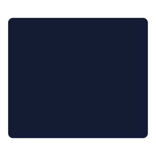 Rectangle Horizontal Icon in Solid Sharp style