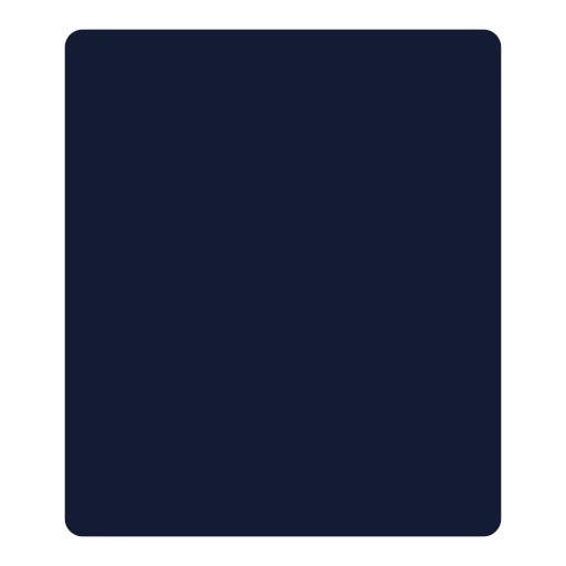 Rectangle Vertical Icon in Solid Sharp style
