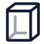Rectangular icon with twotone rounded style