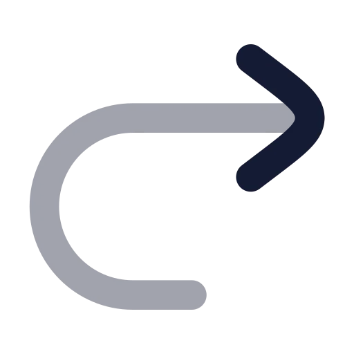 Redo 01 Icon in Bulk Rounded style