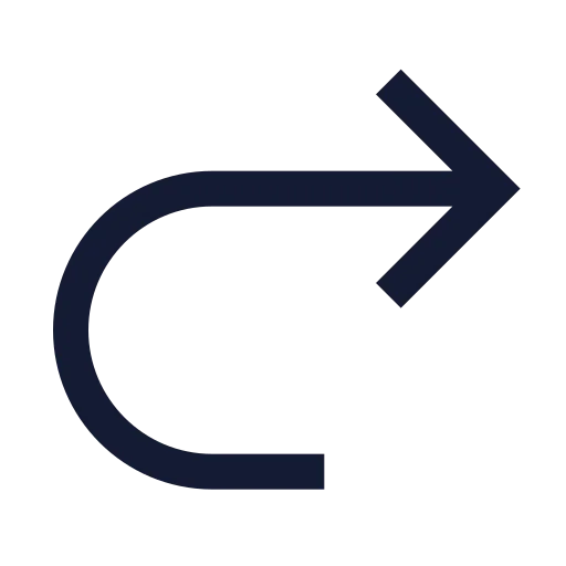 Redo 01 Icon in Stroke Sharp style