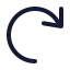 Redo icon with stroke standard style