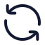 Refreshccw icon with stroke rounded style
