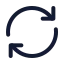 Refreshcw icon with stroke standard style