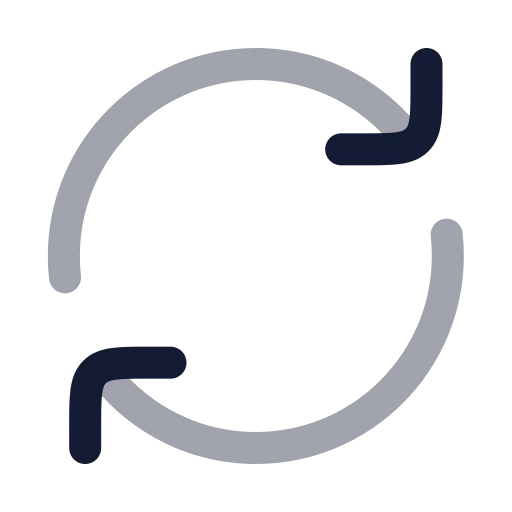 Refresh Cw Icon in Twotone Rounded style