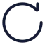 Refresh icon with stroke rounded style
