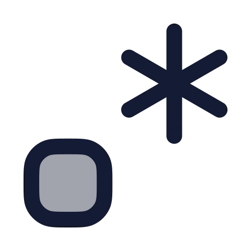 Regex Icon in Duotone Rounded style