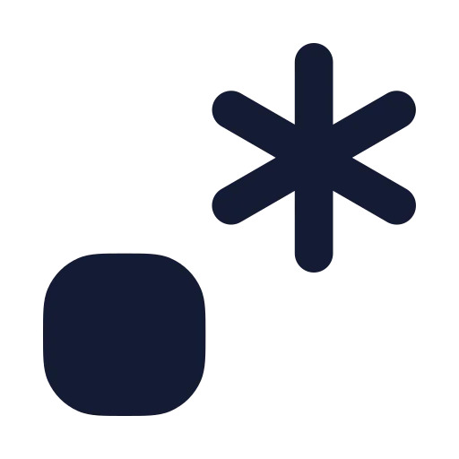 Regex Icon in Solid Rounded style