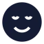 Relieved icon with solid sharp style