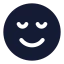 Relieved icon with solid standard style