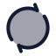 Reload icon with duotone standard style