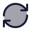 Reload icon with duotone standard style