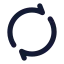 Reload icon with solid standard style