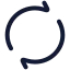 Reload icon with stroke rounded style