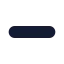 Remove icon with solid rounded style