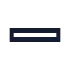 Remove icon with stroke sharp style