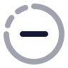 Remove Circle Half Dot icon preview