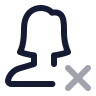Remove Female icon preview