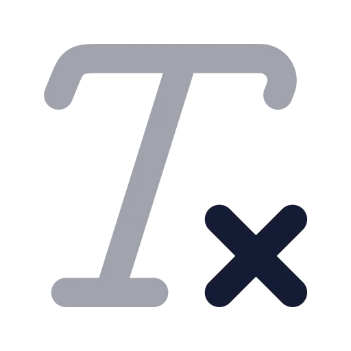 Remove Formatting Icon in Bulk Rounded style