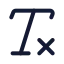 Removeformatting icon with duotone standard style