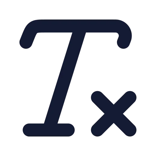 Remove Formatting Icon in Solid Rounded style