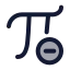 Removepi icon with duotone standard style