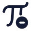 Removepi icon with solid standard style
