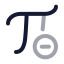 Removepi icon with twotone rounded style
