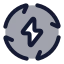Renewableenergy icon with duotone rounded style