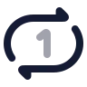 Repeat One 01 icon preview